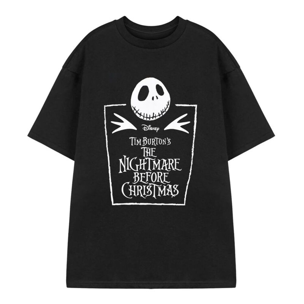 The Nightmare Before Christmas Childrens/Kids Jack Skellington Coffin T-Shirt /